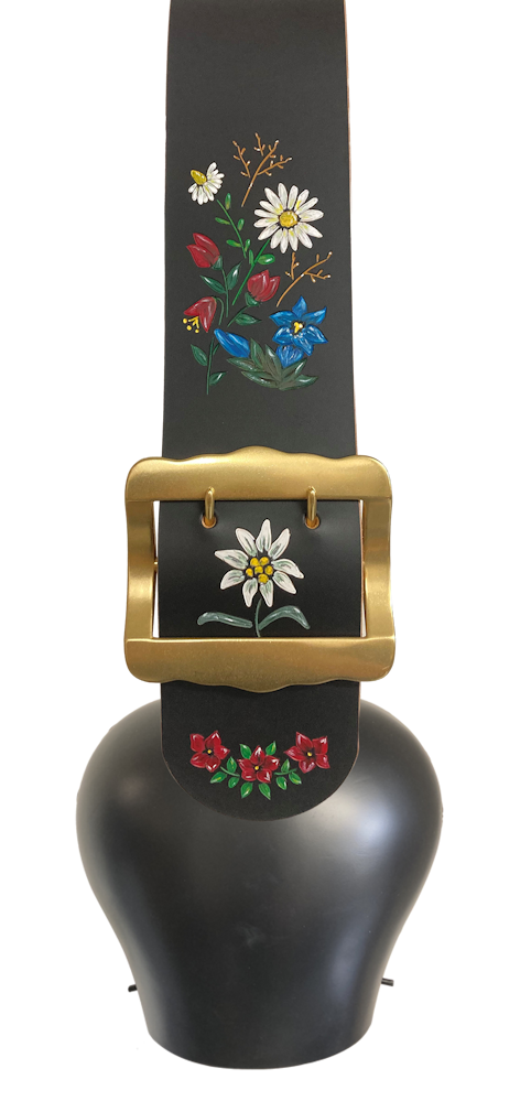 Glocke Roulin Kuh GR-Geschnitzt (10340-111G)